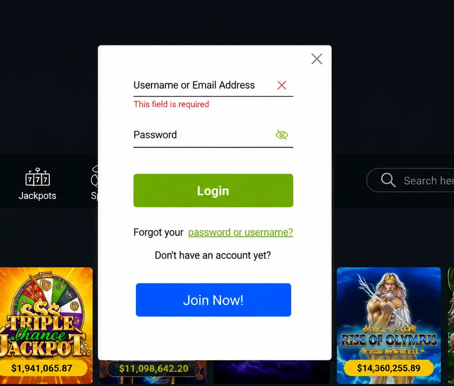 Login